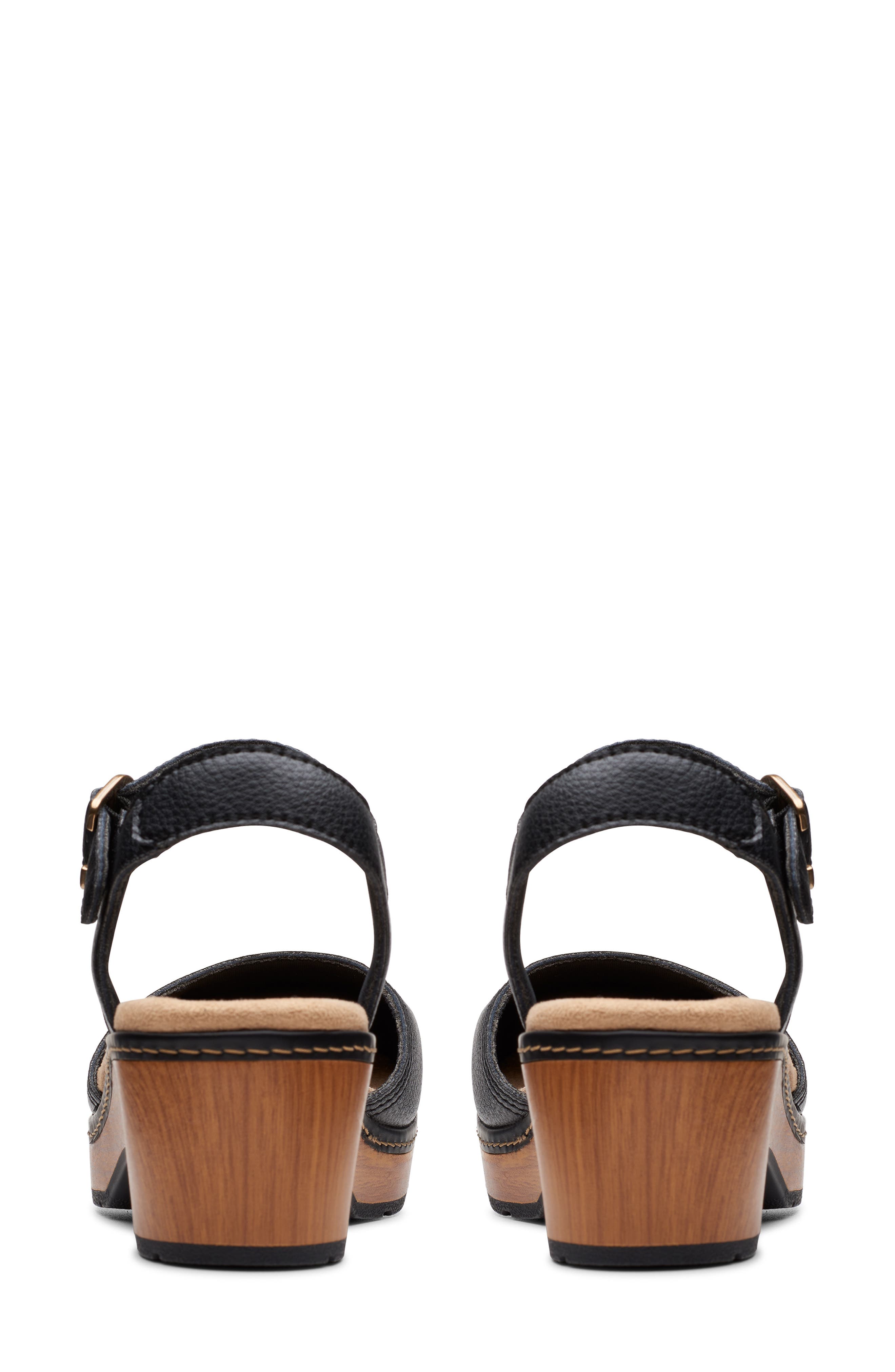 Clarks<sup>®</sup> Paizlee Bay Sandal, Alternate, color, Black Leather