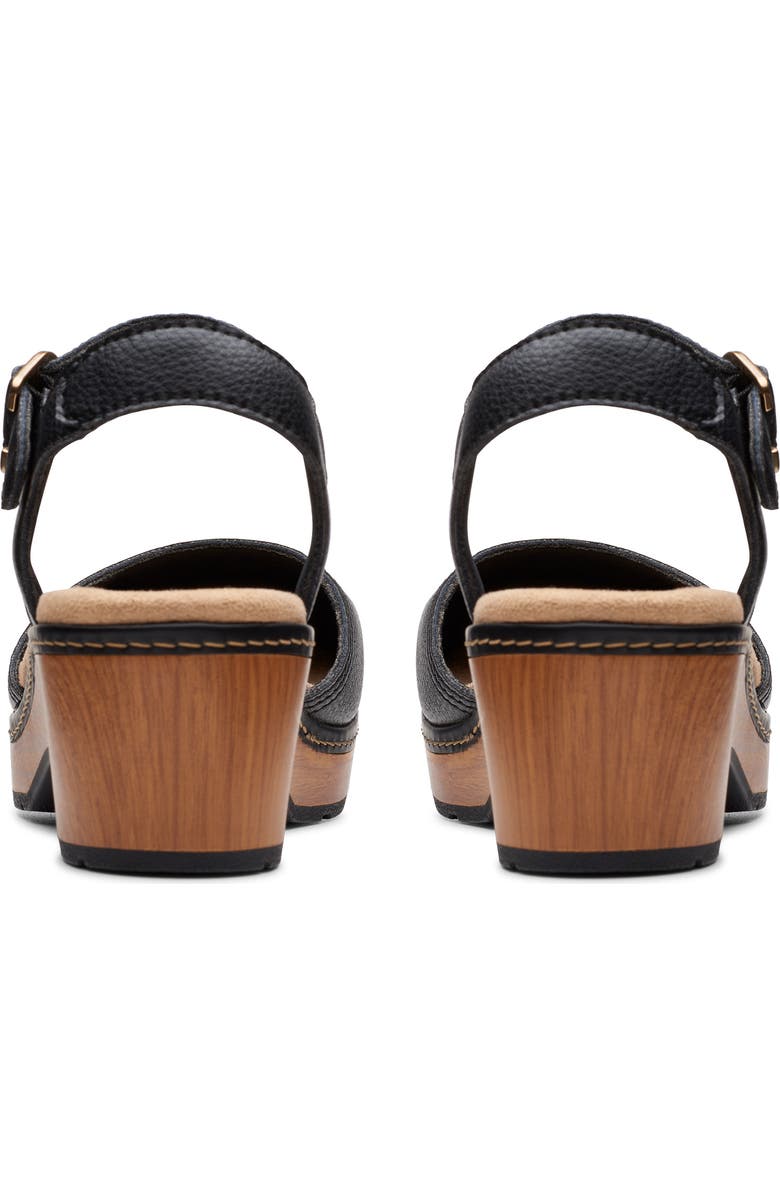 Clarks<sup>®</sup> Paizlee Bay Sandal, Alternate, color, Black Leather