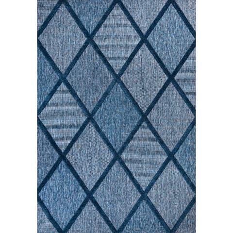 Salines Diamond Trellis Indoor/Outdoor Area Rug