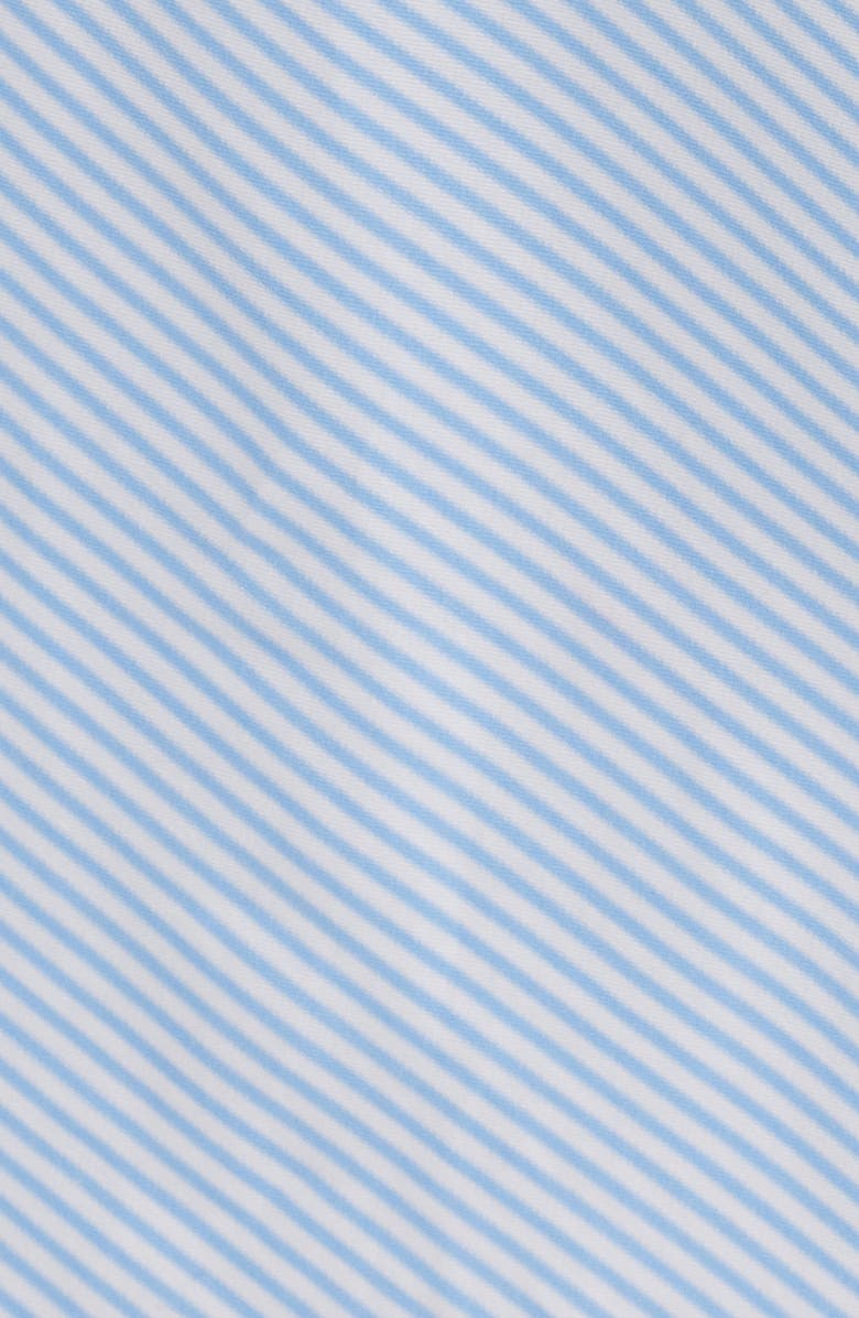 Halogen<sup>®</sup> Twist Detail Sleeveless Cotton Shirtdress, Alternate, color, Airy Blue