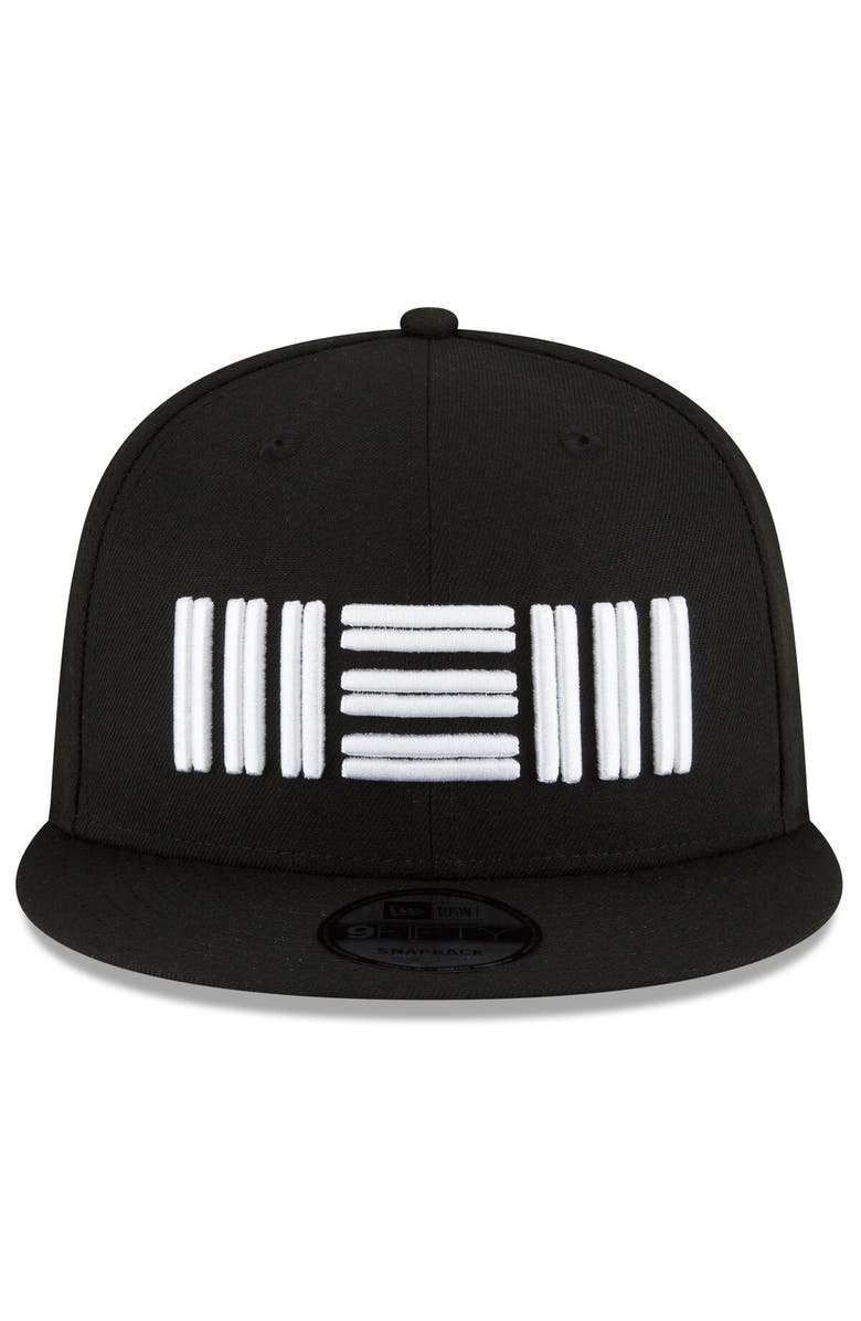 New Era Men's New Era  Black Memphis Grizzlies 2023/24 City Edition 9FIFTY Snapback Adjustable Hat, Alternate, color, 