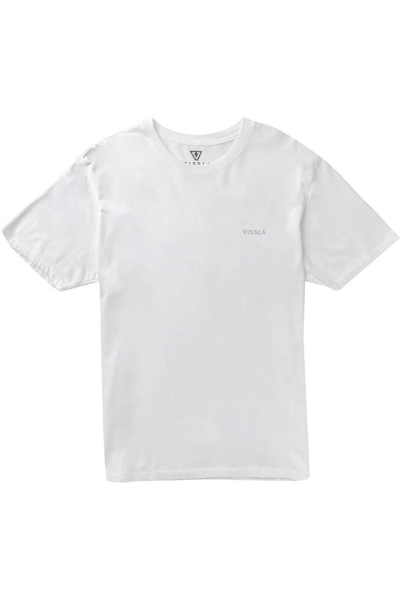Vintage Vissla Premium Organic T-Shirt - Men's, Main, color, White