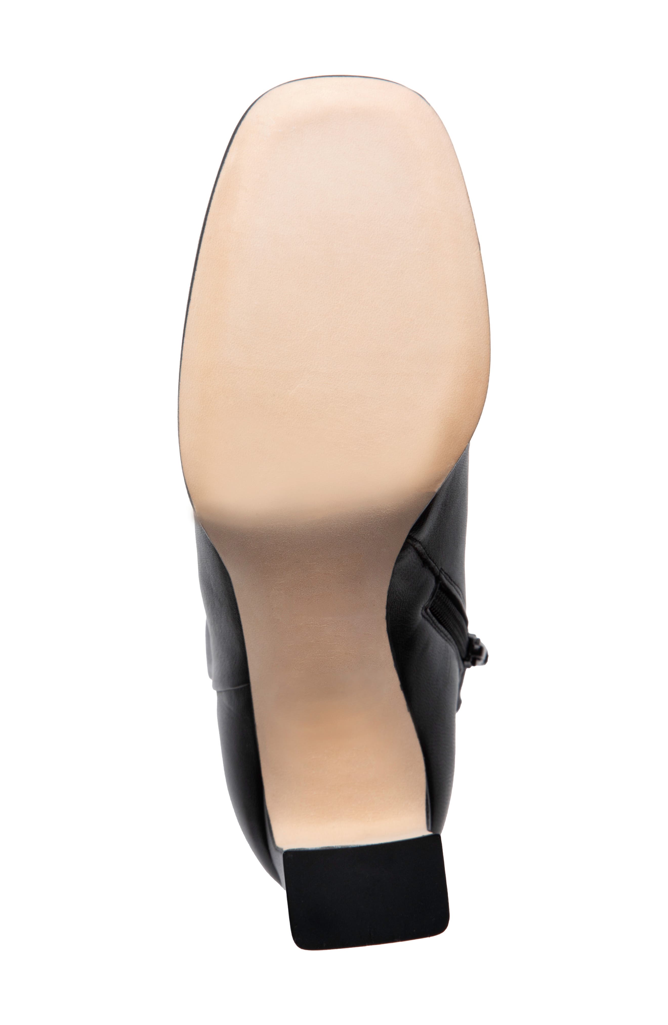 BEAUTIISOLES Scarlet Platform Bootie, Alternate, color, Black