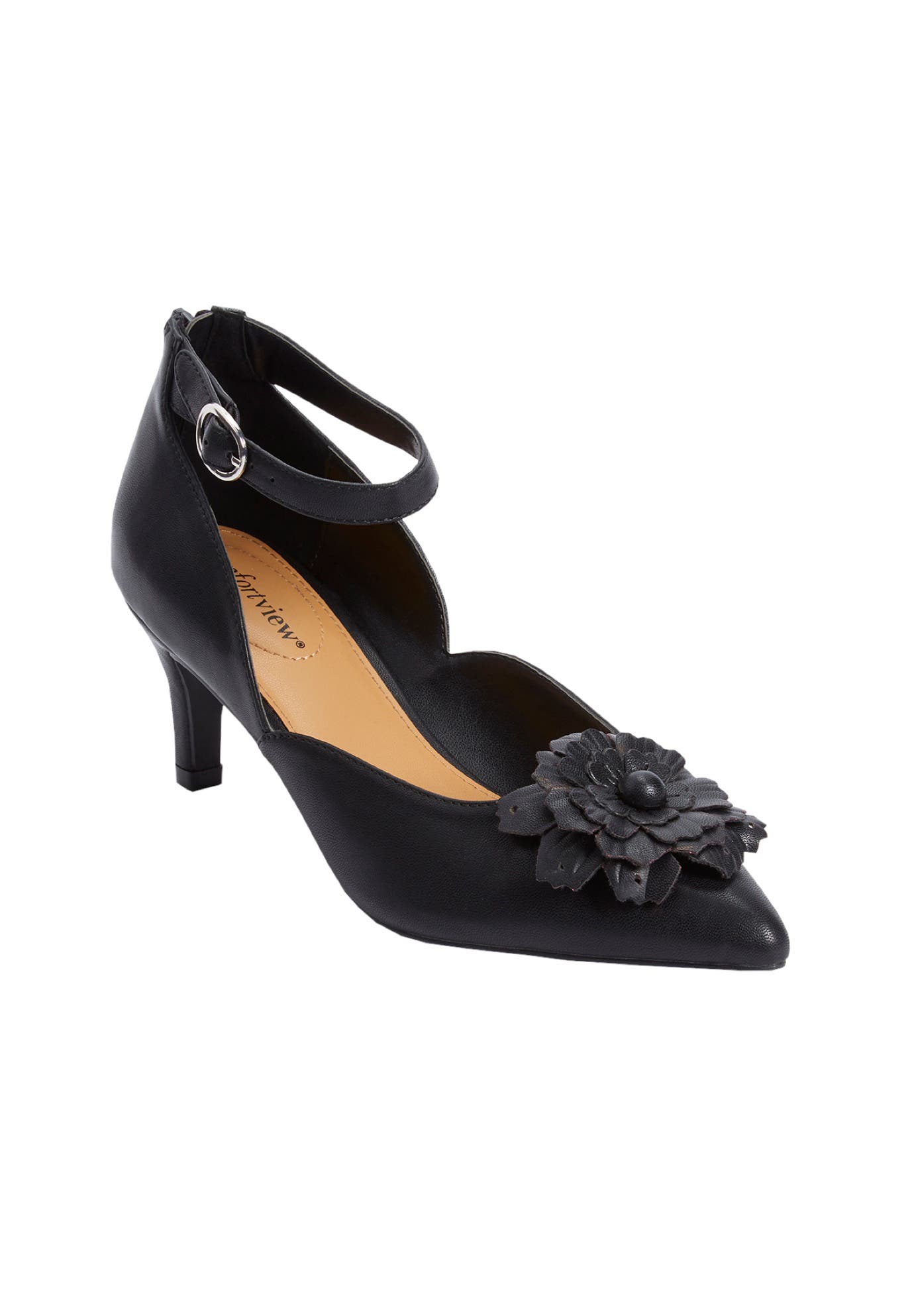 Comfortview The Julian Pump, Main, color, Black