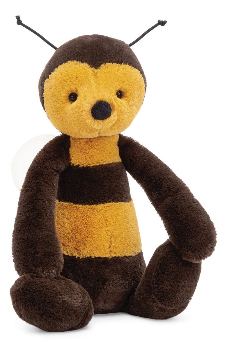 Jellycat Bashful Bee Plush Toy, Main, color, 