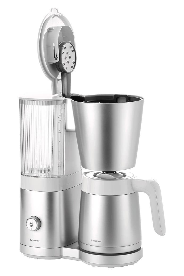 Enfinigy Thermal Drip Coffee Maker, Alternate, color, SILVER