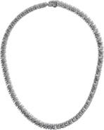Nadri Cubic Zirconia Baguette Collar Necklace