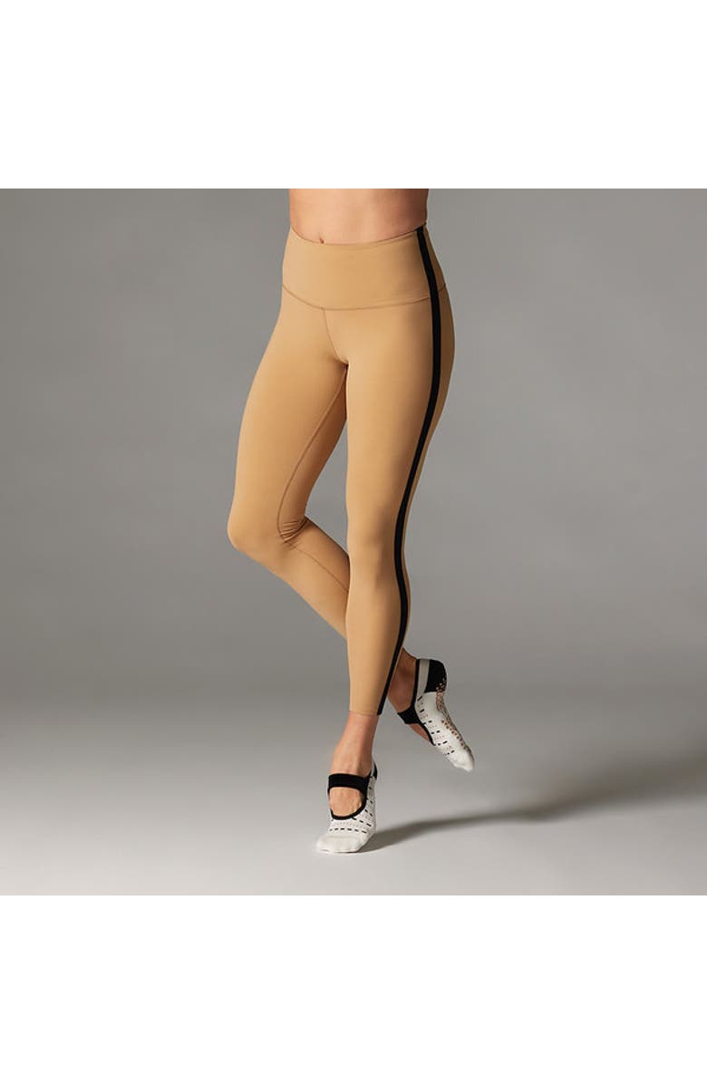 Tavi High Waisted 7/8 Stripe Legging, Alternate, color, Camel Stripe