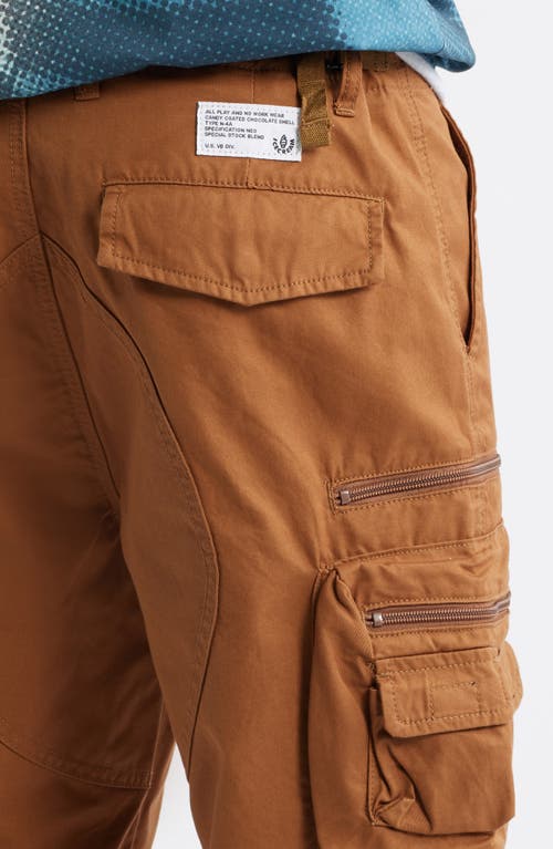 Icecream Coco Cargo Pants In Brown