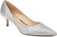 Jewel Badgley Mischka Frenchie Pointed Toe Pump