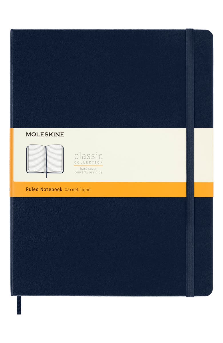 Moleskine Extra Large Soft Cover Notebook, Main, color, Sapphire Blue