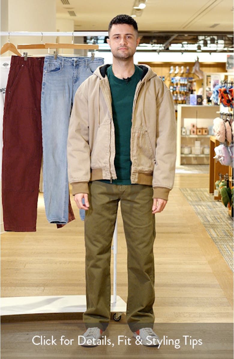 Hilham Hooded Canvas Jacket, sales video thumbnail