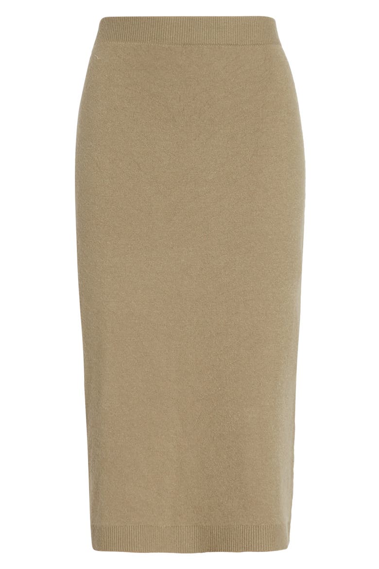 Sweater Skirt, Alternate, color, OLIVE