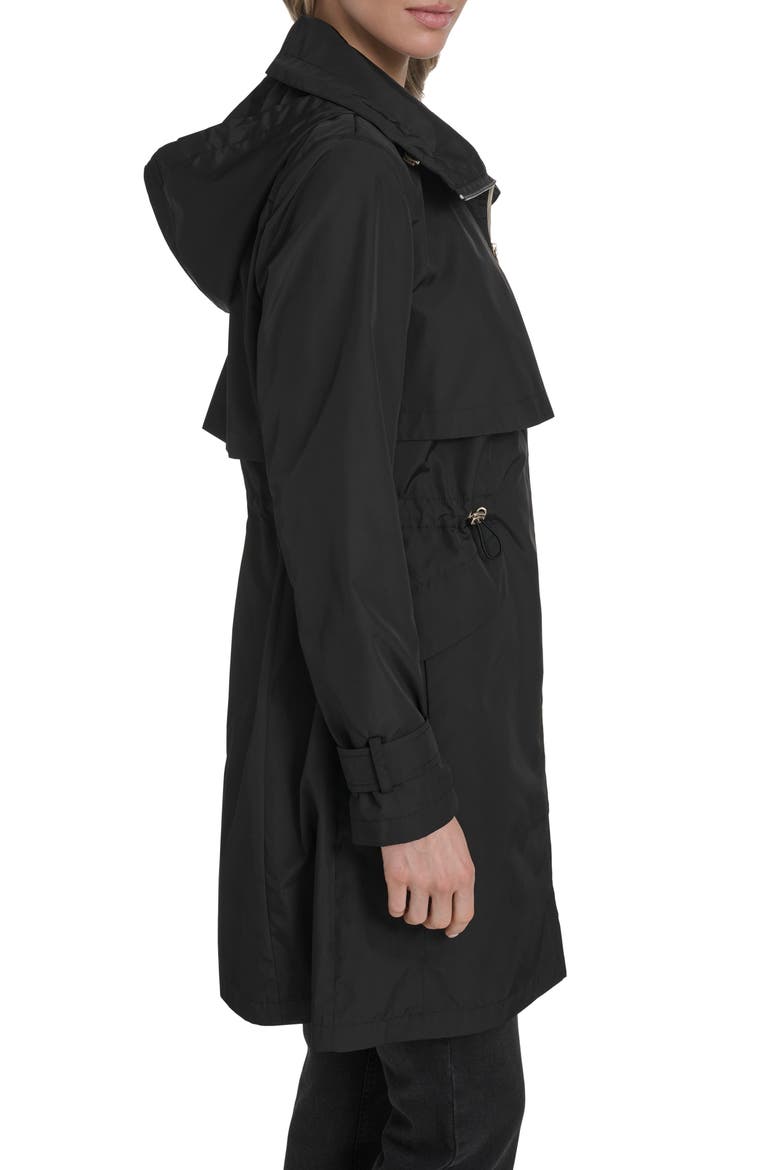 Water Resistant Packable Jacket, Alternate, color, BLACK