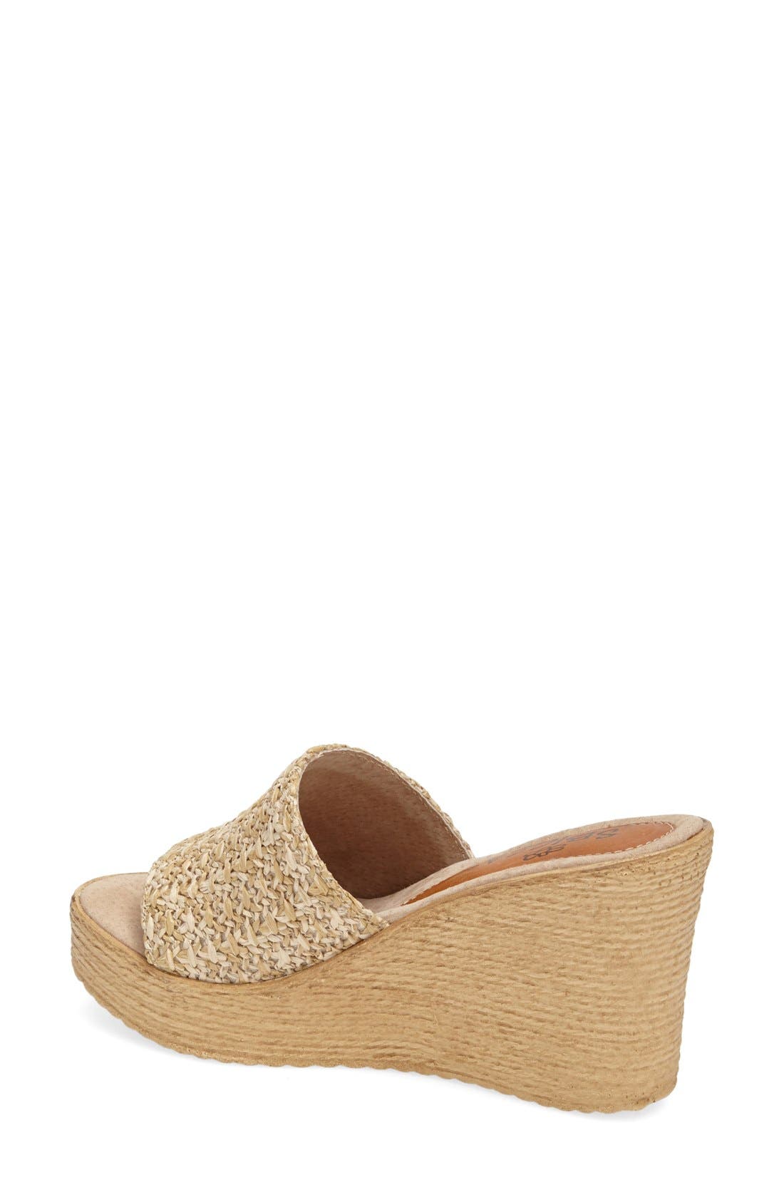 Sbicca 'Malibu' Platform Wedge Sandal, Alternate, color, 