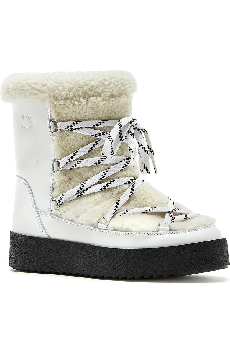 La Canadienne Eloise City Dry<sup>™</sup> Genuine Shearling Lined Waterproof Boot, Main, color,