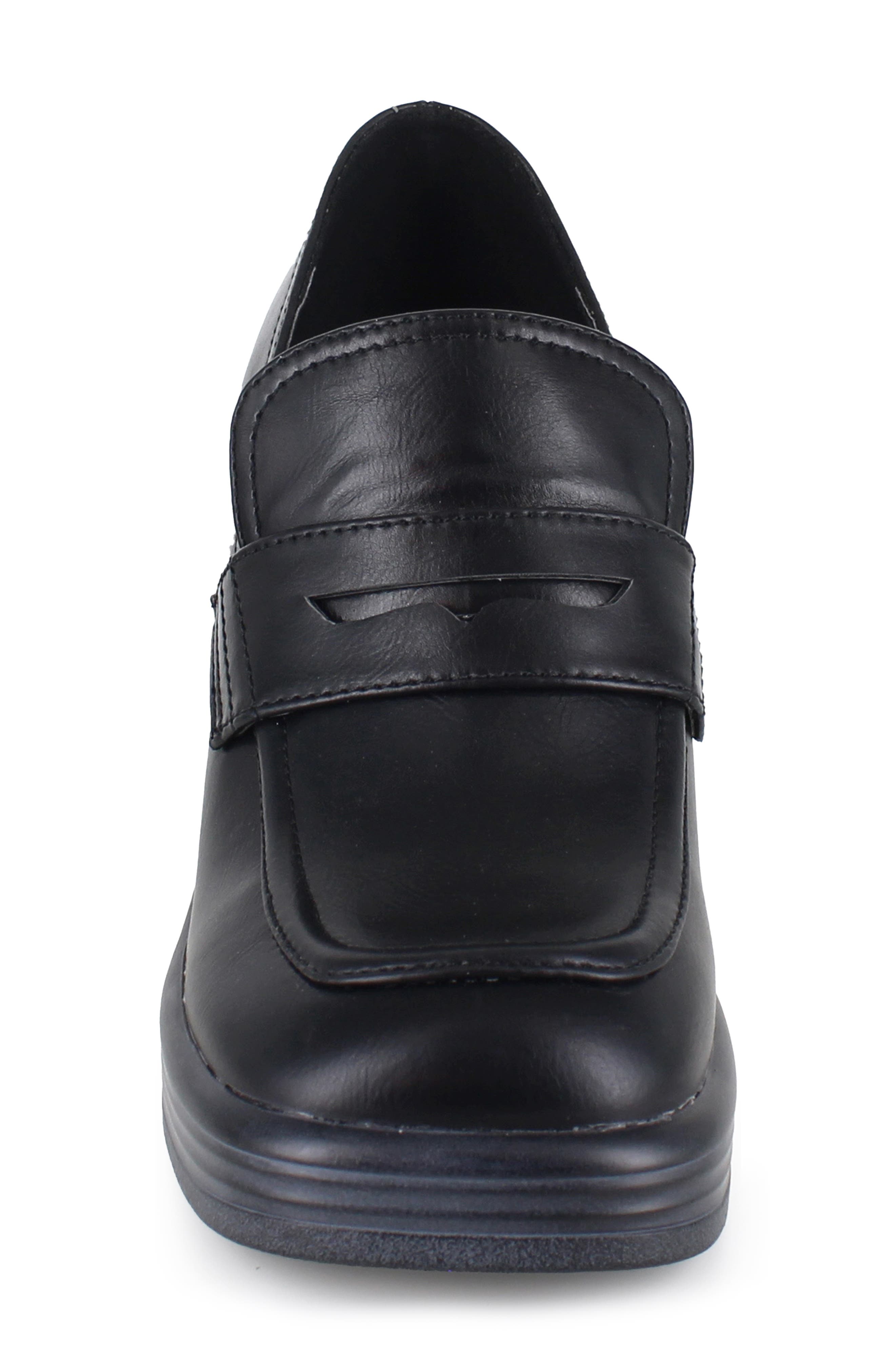 ZIGIny Shandra Heeled Loafer, Alternate, color, Black