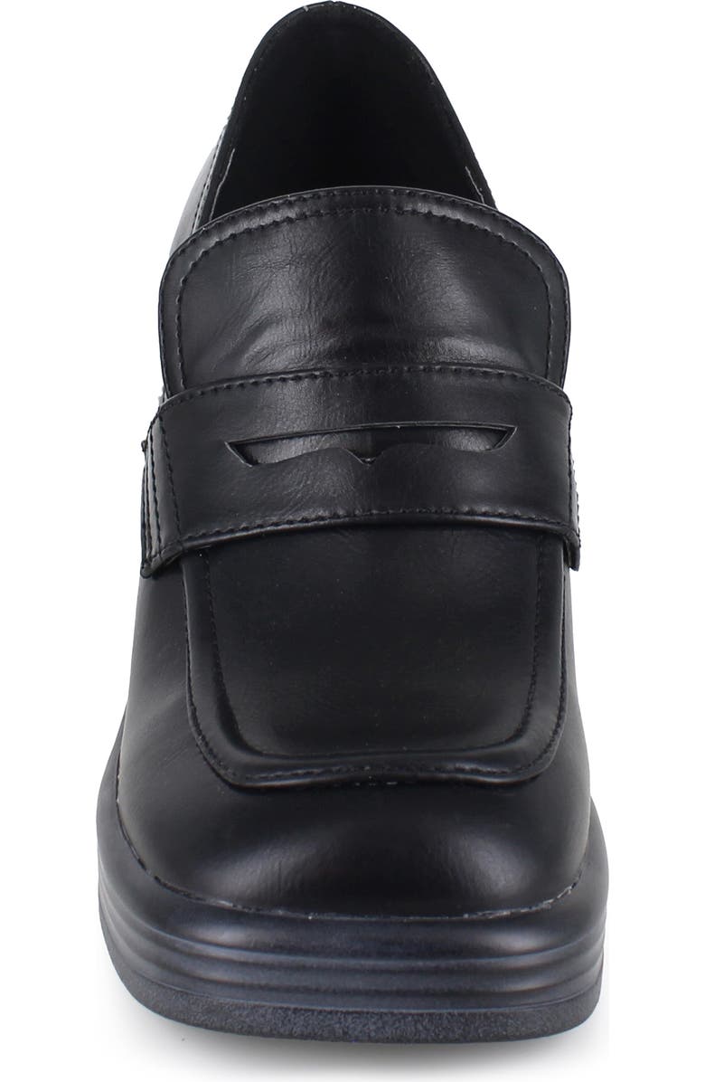 ZIGIny Shandra Heeled Loafer, Alternate, color, Black