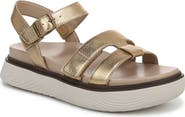 Vionic Solana Metallic Platform Sandal