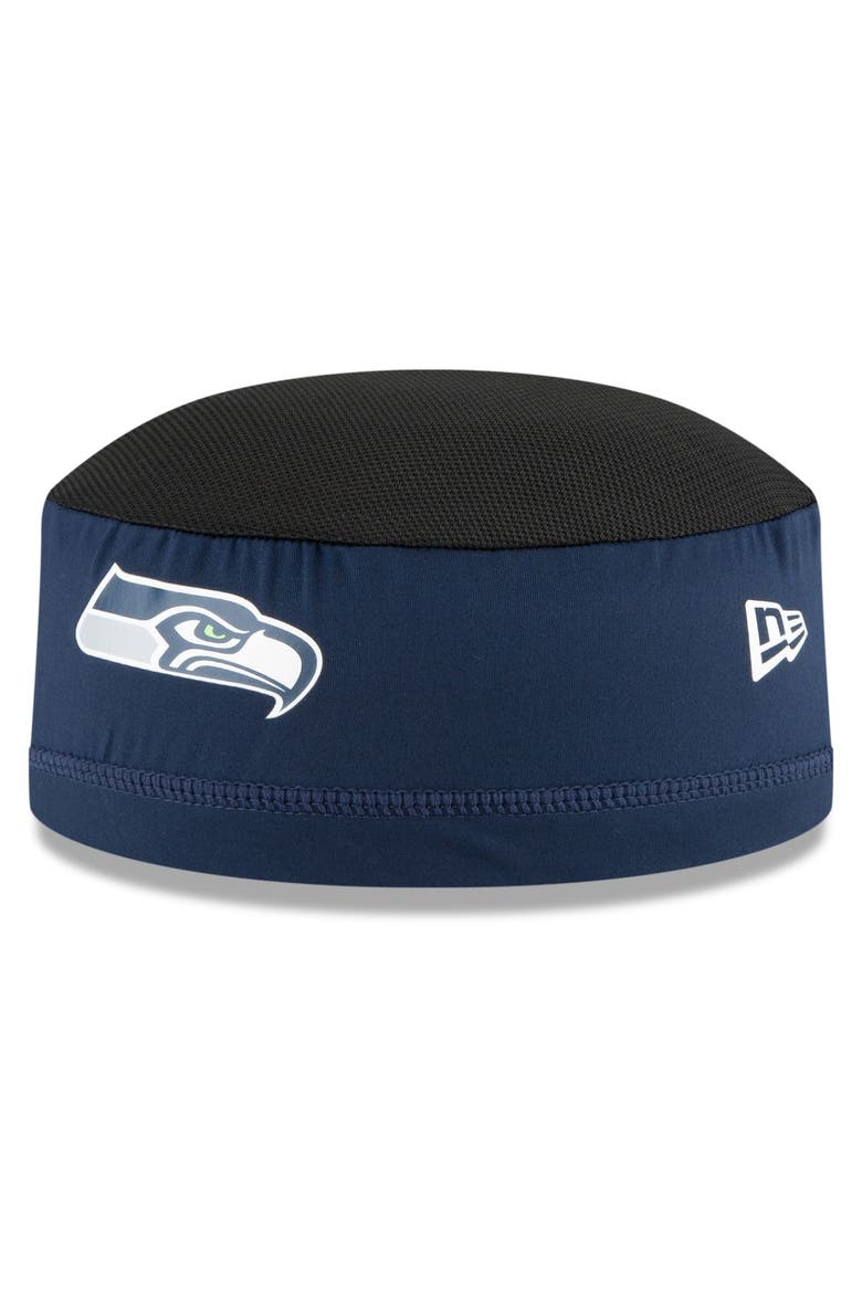 Men's New Era Navy Seattle Seahawks NFL Training Skully Cap, Main, color, Navy