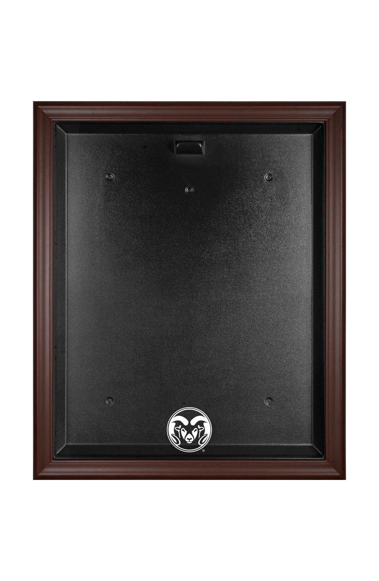 FANATICS AUTHENTIC Colorado State Rams Brown Framed Jersey Display Case, Main, color, 