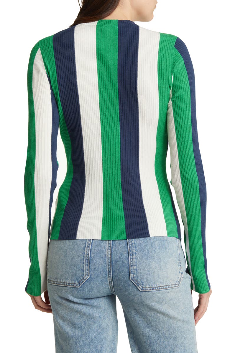 & Other Stories Rib Stripe Sweater, Alternate, color, 