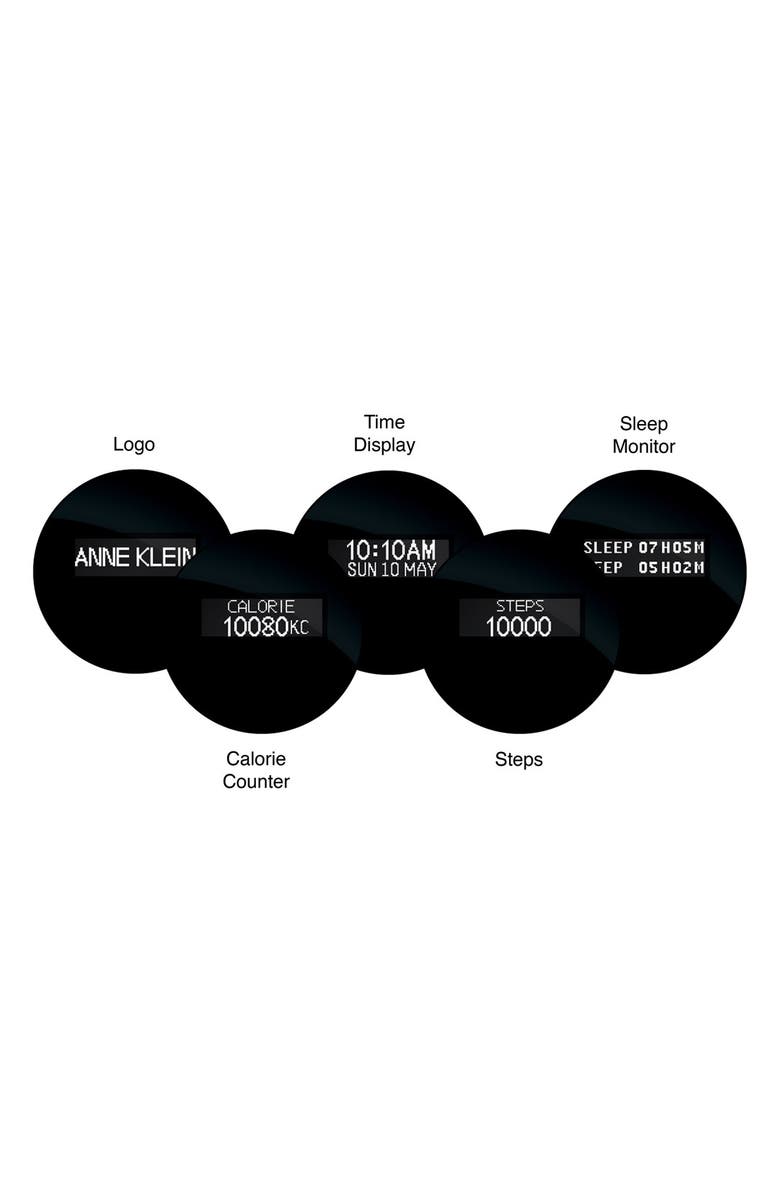 Anne Klein 'Fashion Fit' Multifunction Smart Watch, 36mm, Alternate, color, 