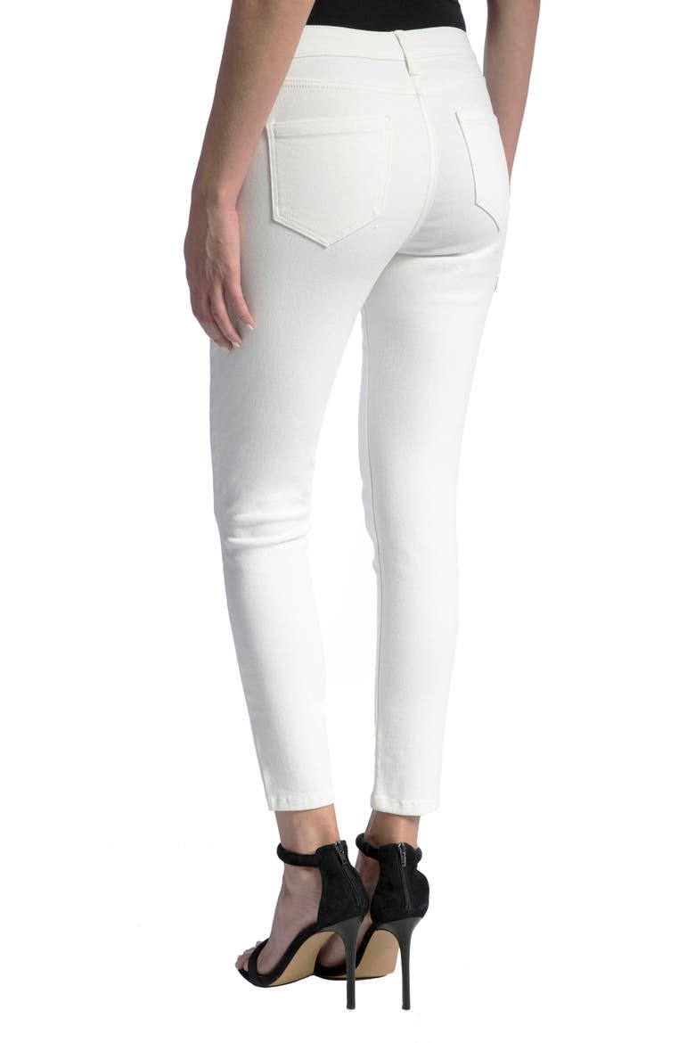 Penny Ankle Skinny Jeans, Alternate, color, BRIGHT WHITE