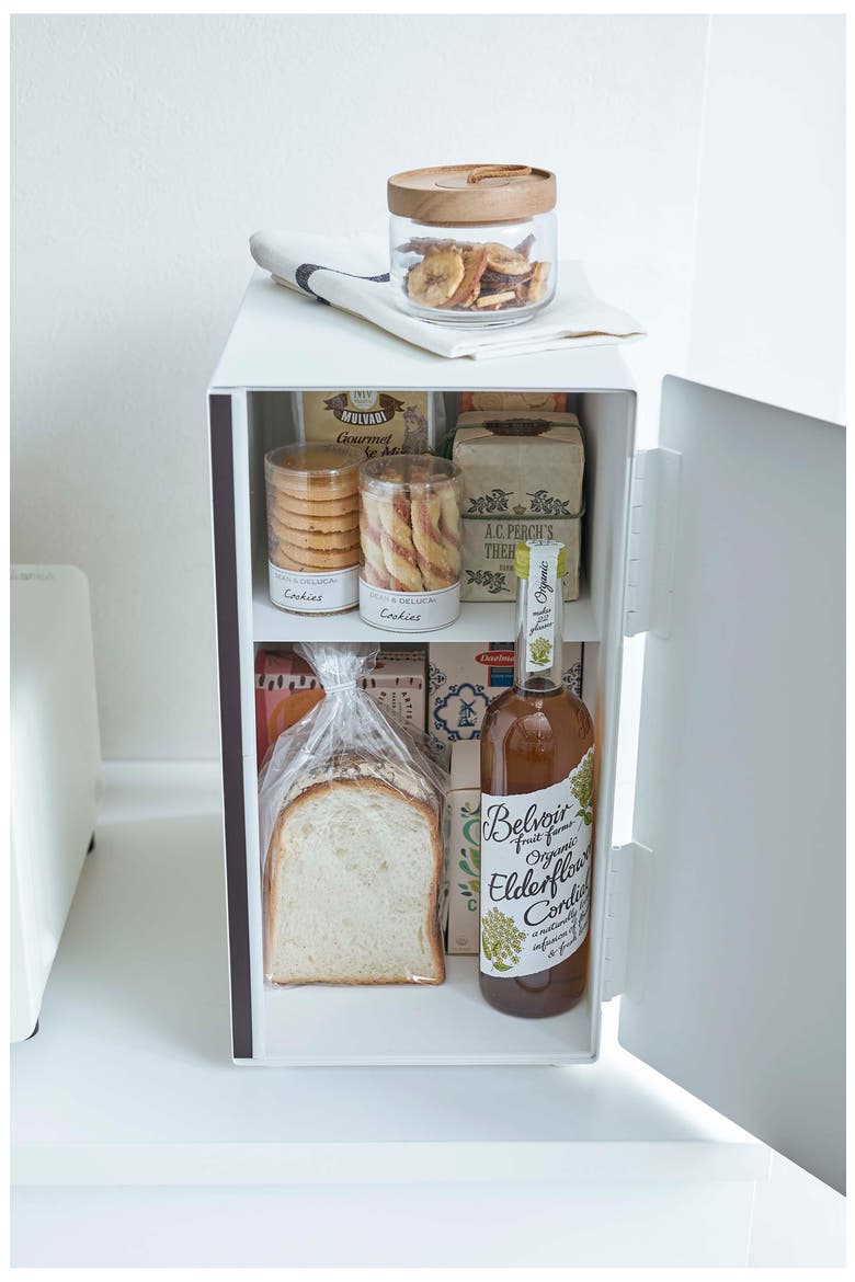 Vertical Bread Box, Alternate, color, WHITE