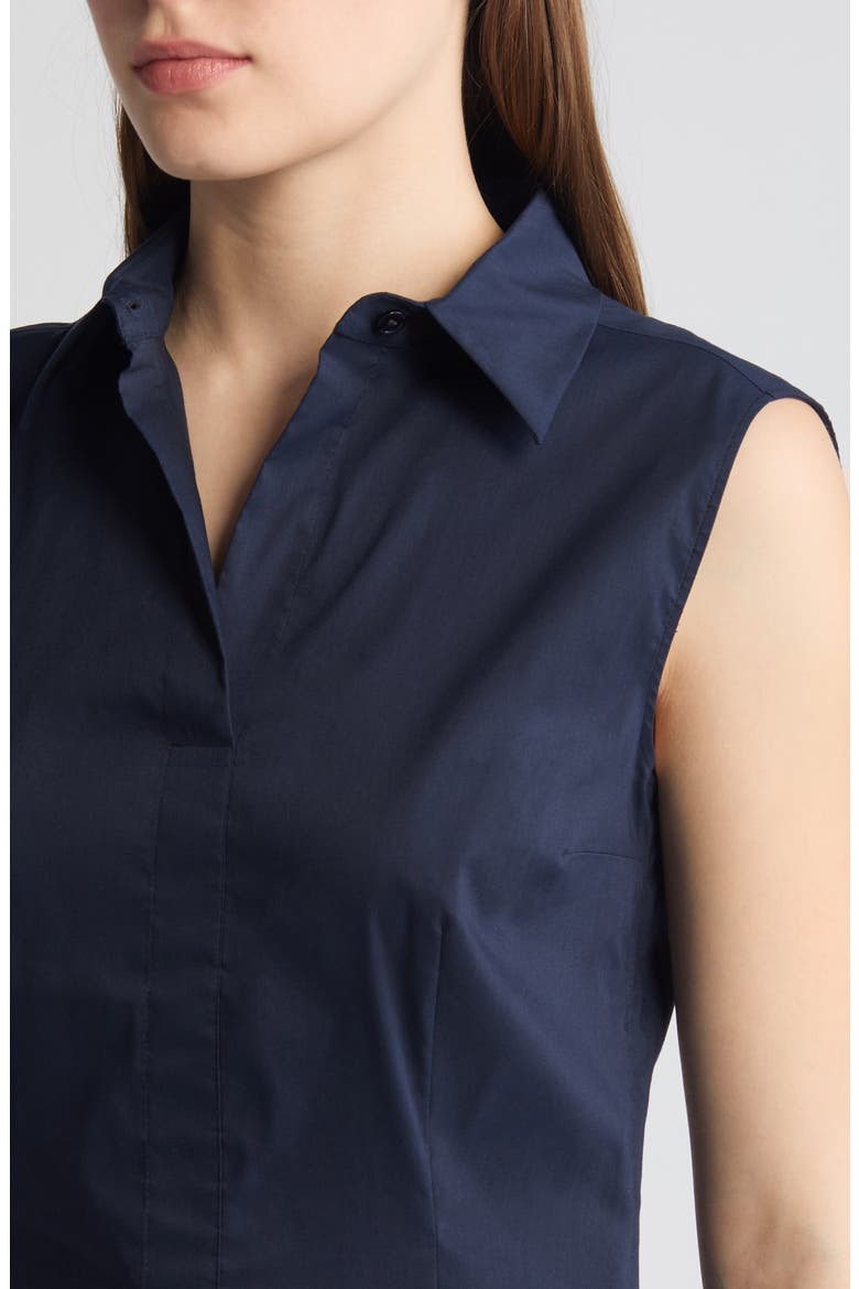 Sleeveless Top, Alternate, color, SKY CAPTAIN