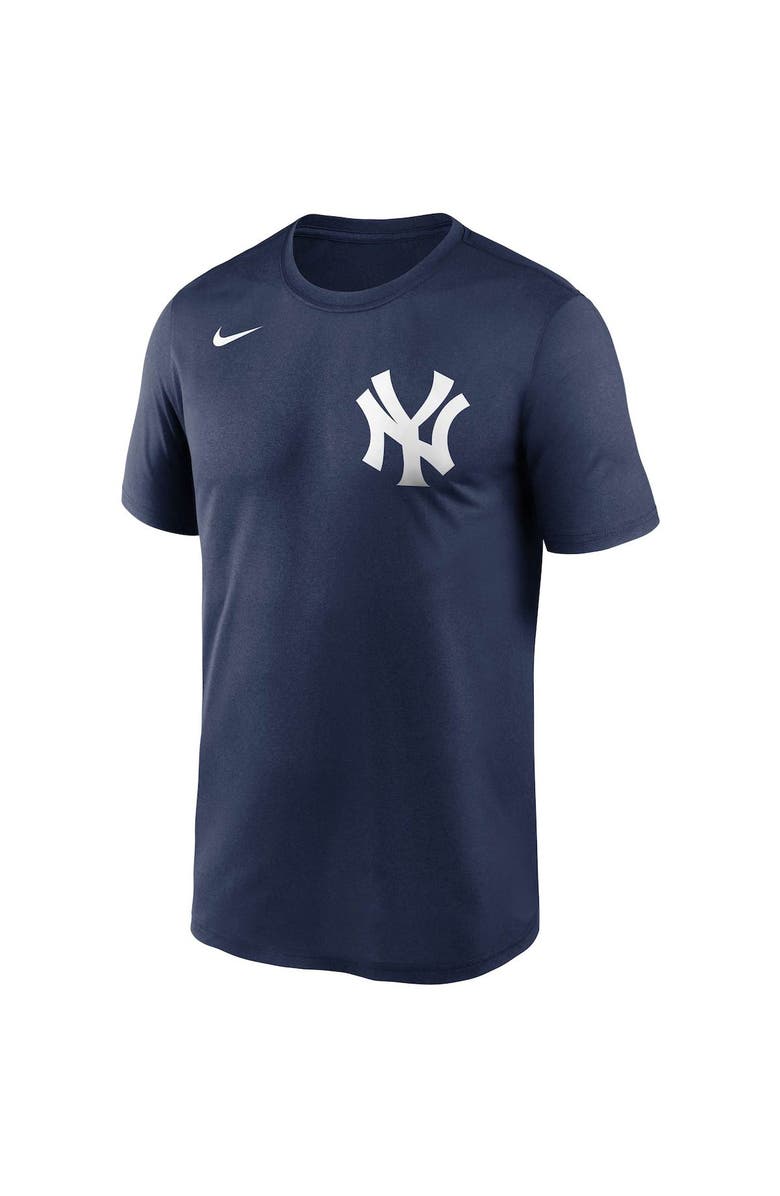 Nike Men's Nike Navy New York Yankees Wordmark Legend Performance T-Shirt, Alternate, color, 
