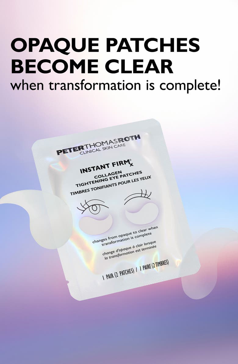 Peter Thomas Roth Instant FIRMx<sup>®</sup> Collagen Tightening Eye Patches, Alternate, color, 