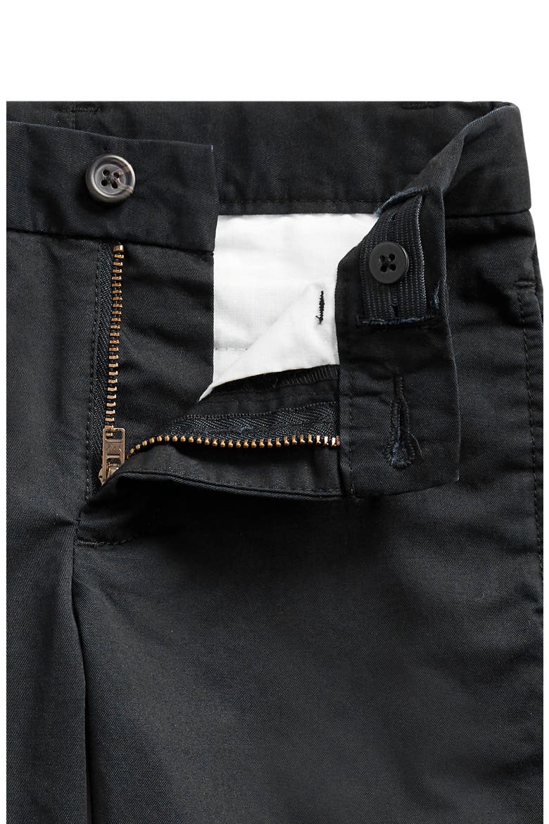Kids' Straight Leg Twill Pants, Alternate, color, BLACK