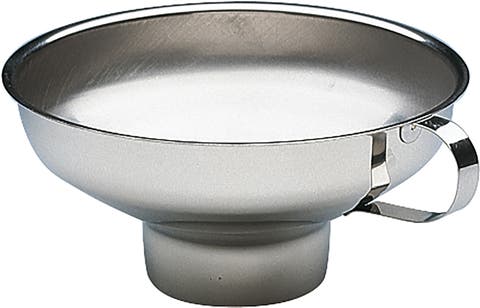 Wide Mouth Canning Funnel, Stainless Steel, 5.5-Inch Diameter