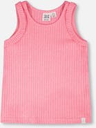 Deux par Deux Sleeveless Straight Fit Rib Tank Top