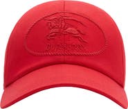 Burberry EKD Embroidered Water Resistant Gabardine Adjustable Baseball Cap