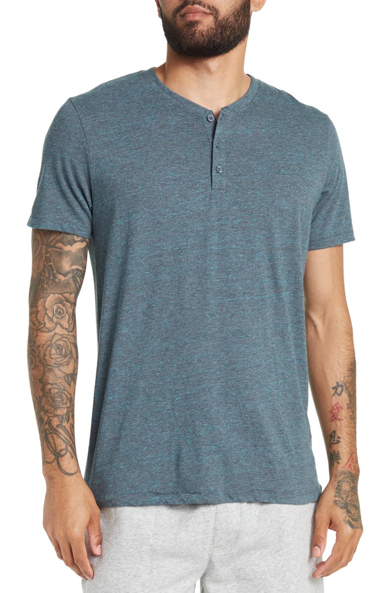 Abound Reverse Chill Henley T-Shirt, Main, color, 