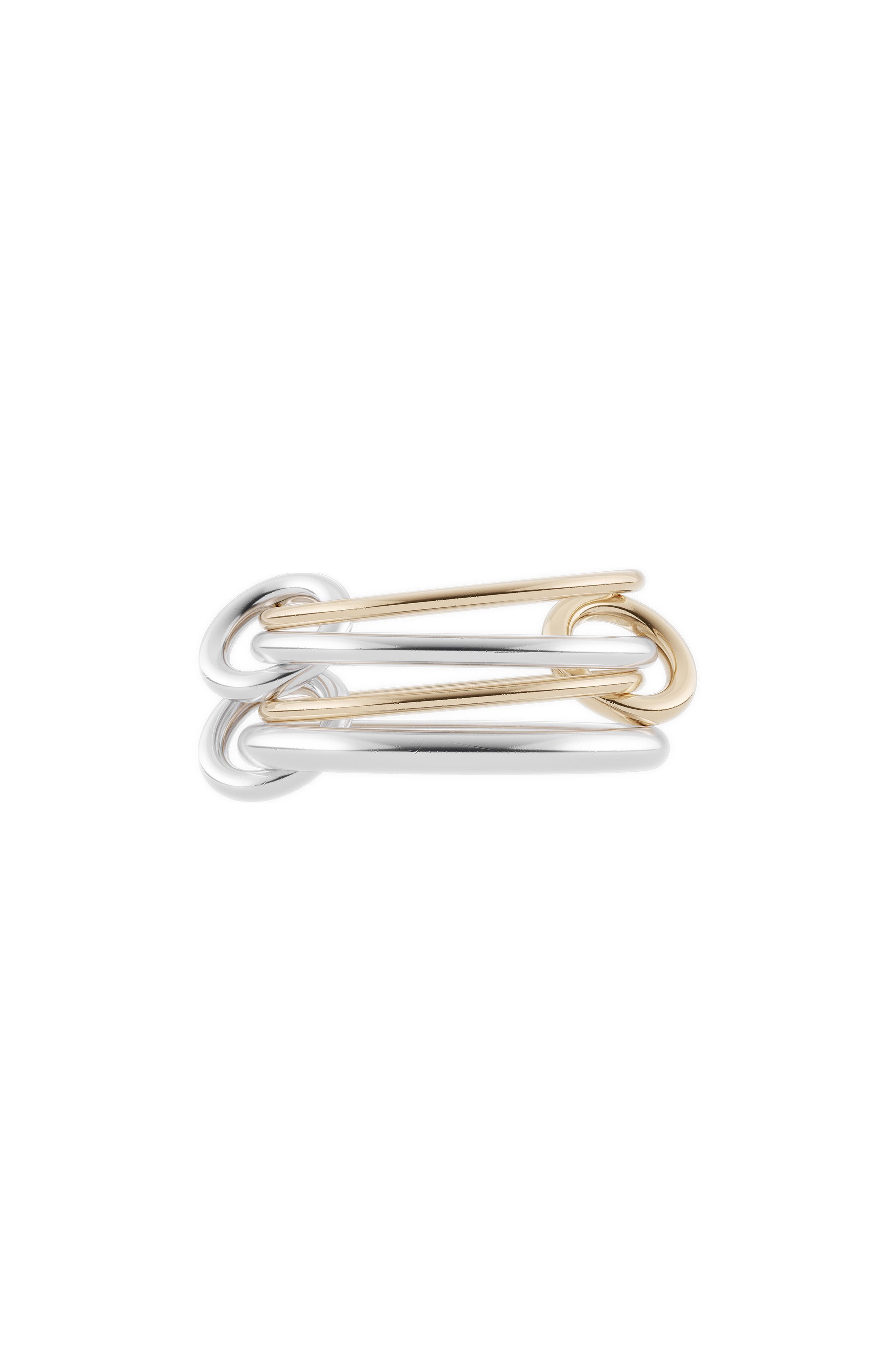 Spinelli Kilcollin Pisces Linked Ring In Silver