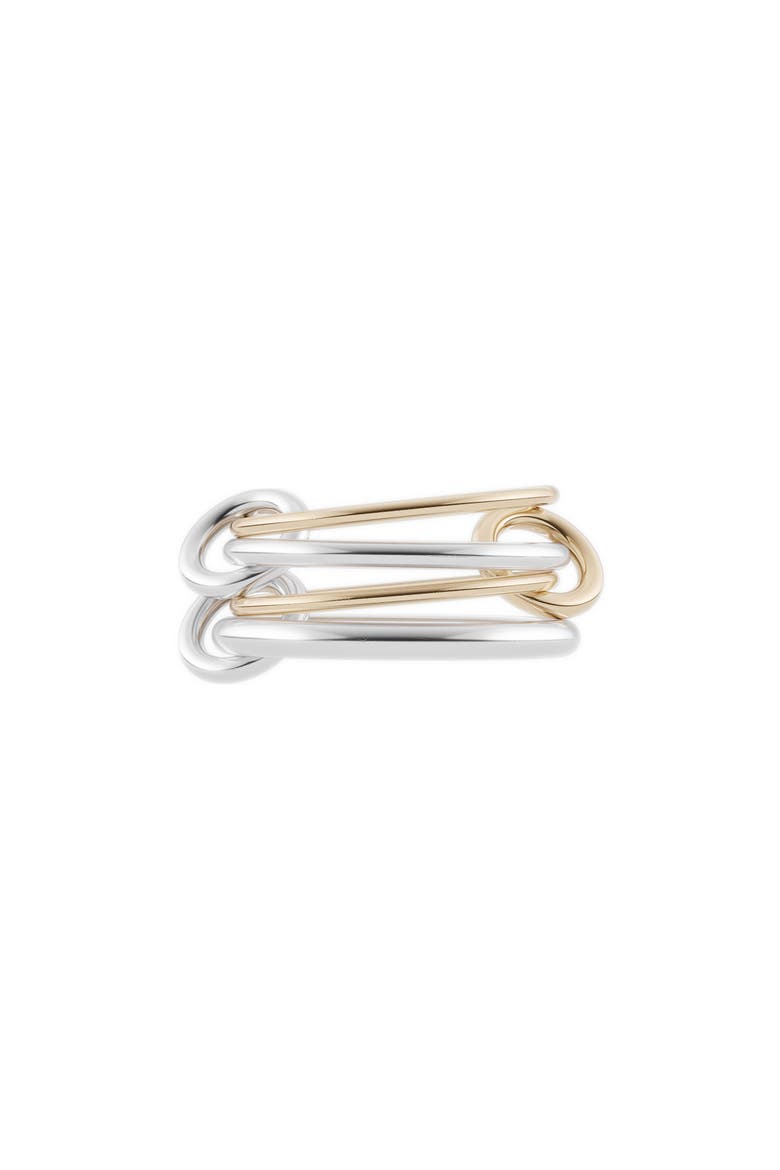 Pisces Linked Ring, Main, color, SILVER