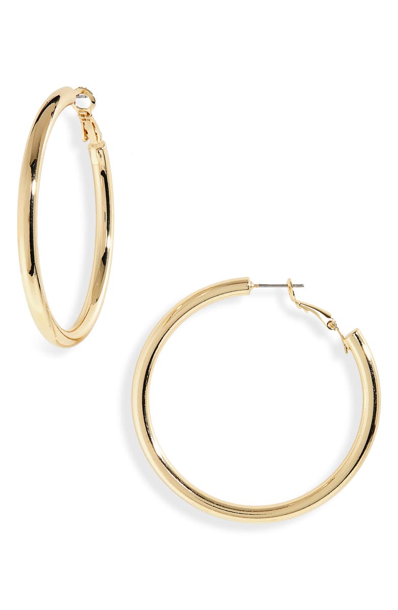Nordstrom Large Hoop Earrings, Main, color,