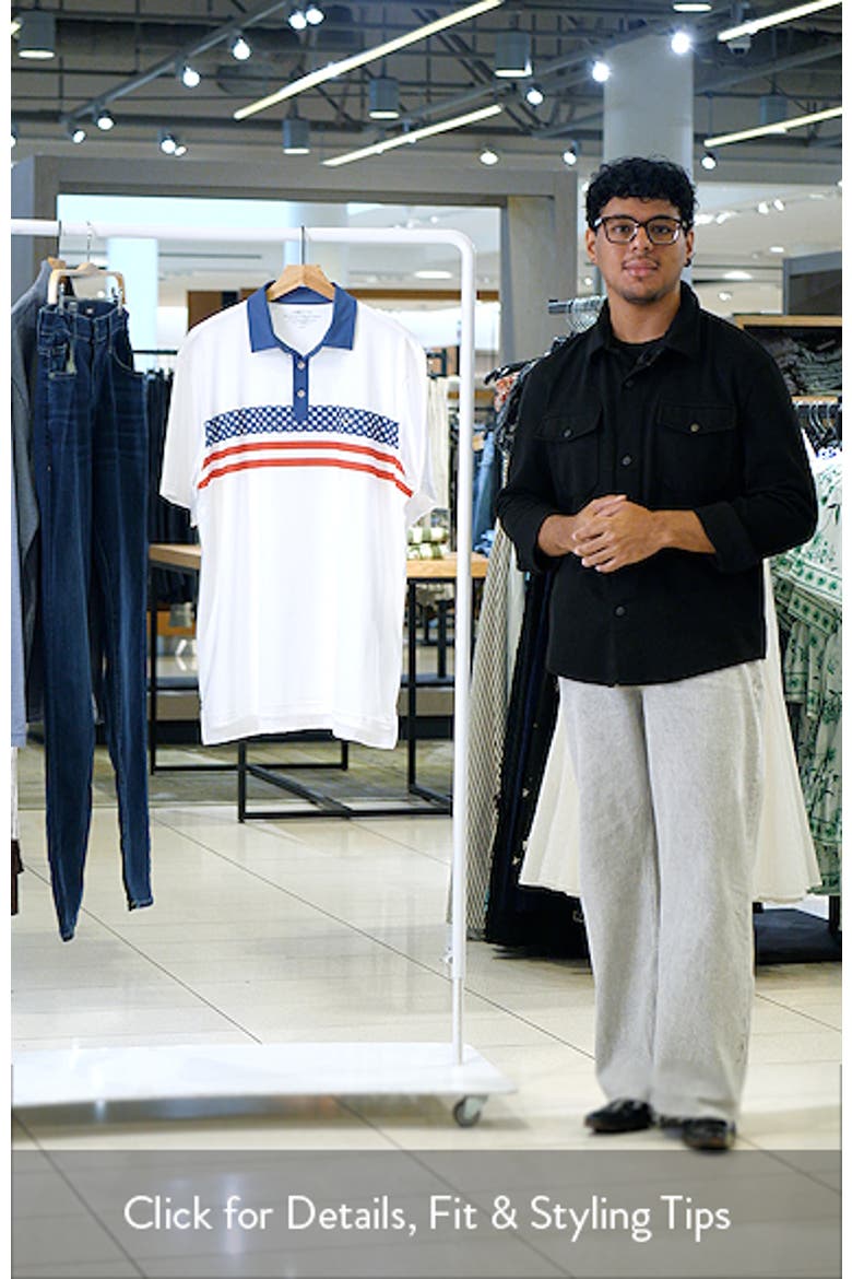 Americana Stripe Sankaty Performance Polo video