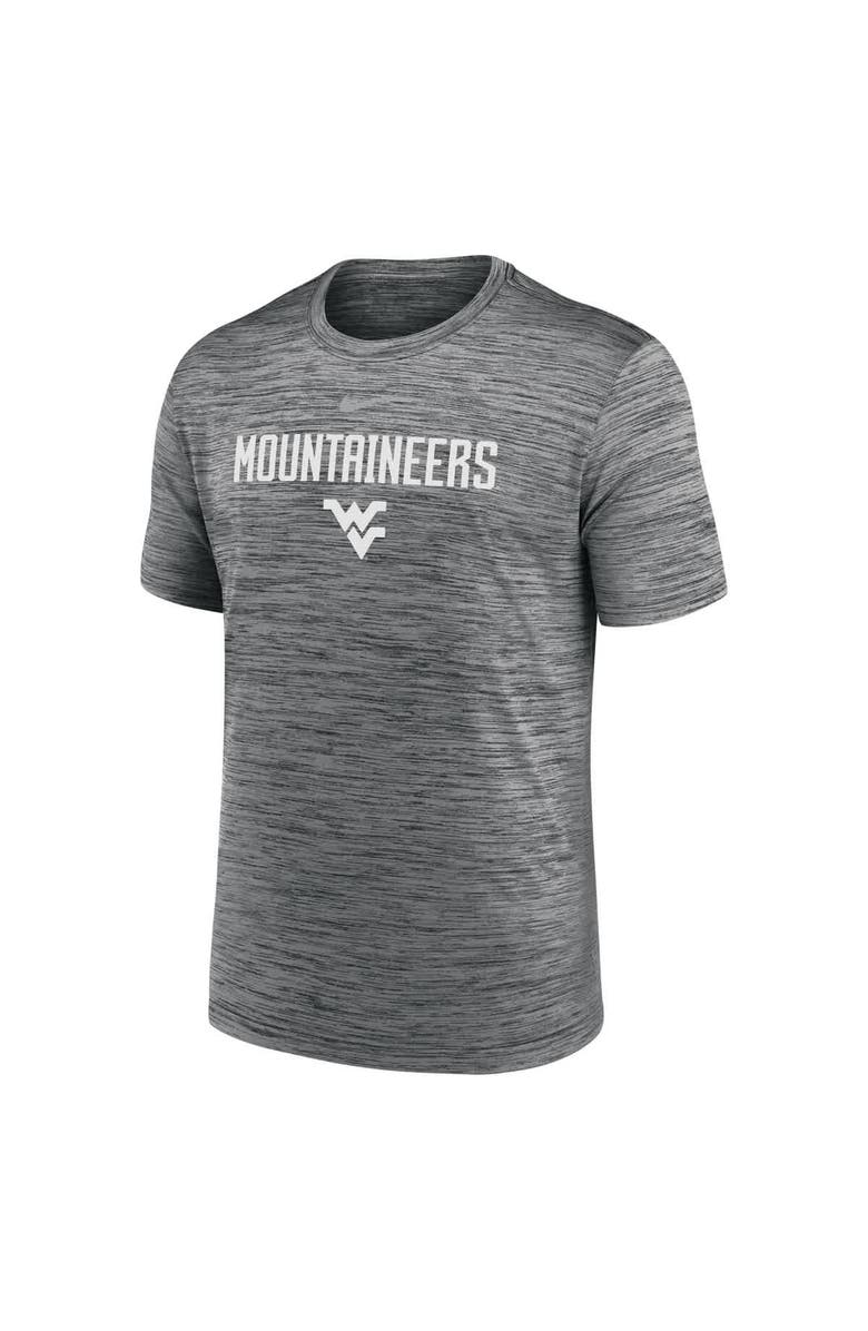 Nike Men's Nike Charcoal West Virginia Mountaineers 2025 Sideline Velocity Performance T-Shirt, Alternate, color, Charcoal