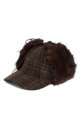 Rory Brushed Plaid Baseball Cap
