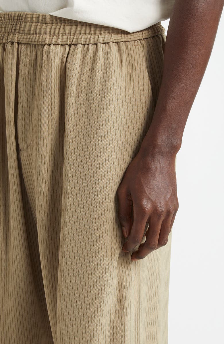 Golden Goose Journey Ivan Pinstripe Wide Leg Pants, Alternate, color, 