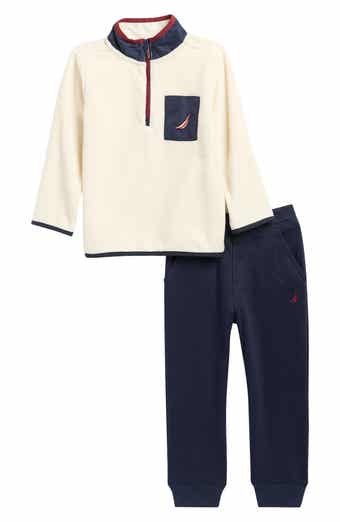 Nautica Kids' Fleece Pullover & Joggers Set