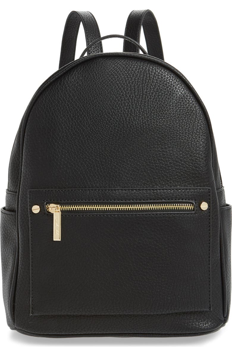 Mali + Lili Addie Vegan Leather Backpack, Main, color,