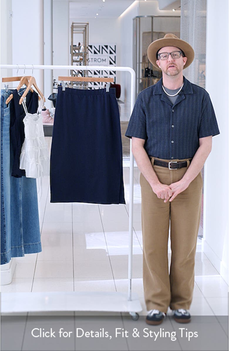 Knit Pencil Skirt, sales video thumbnail