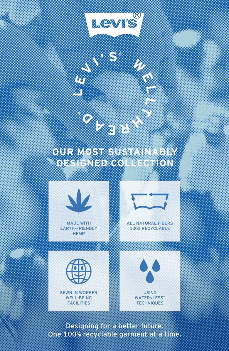 Levi's<sup>®</sup> WellThread<sup>™</sup> 502<sup>™</sup> Regular Fit Tapered Jeans, Alternate, color,