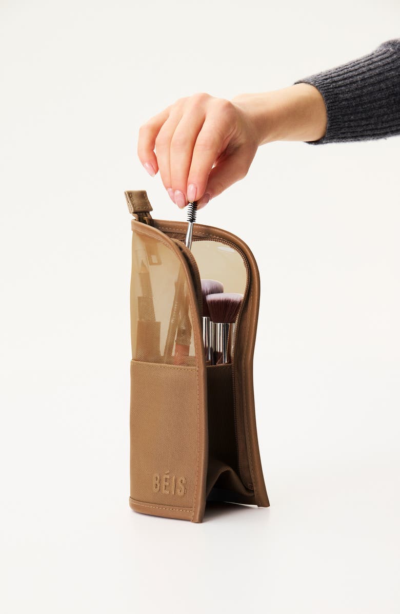 Béis The Makeup Brush Pouch, Alternate, color,