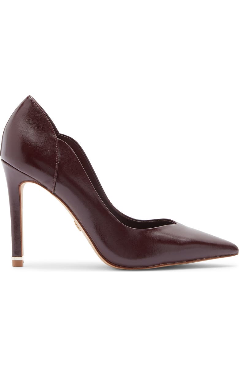 Ted Baker London Camilla Pointed Toe Pump, Alternate, color, Bordeaux